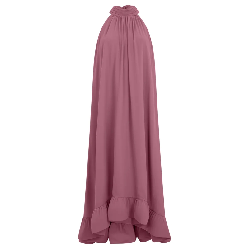 Apart Abendkleid Chiffonkleid rose
