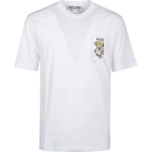 Moschino T-Shirts T-shirt White weiß