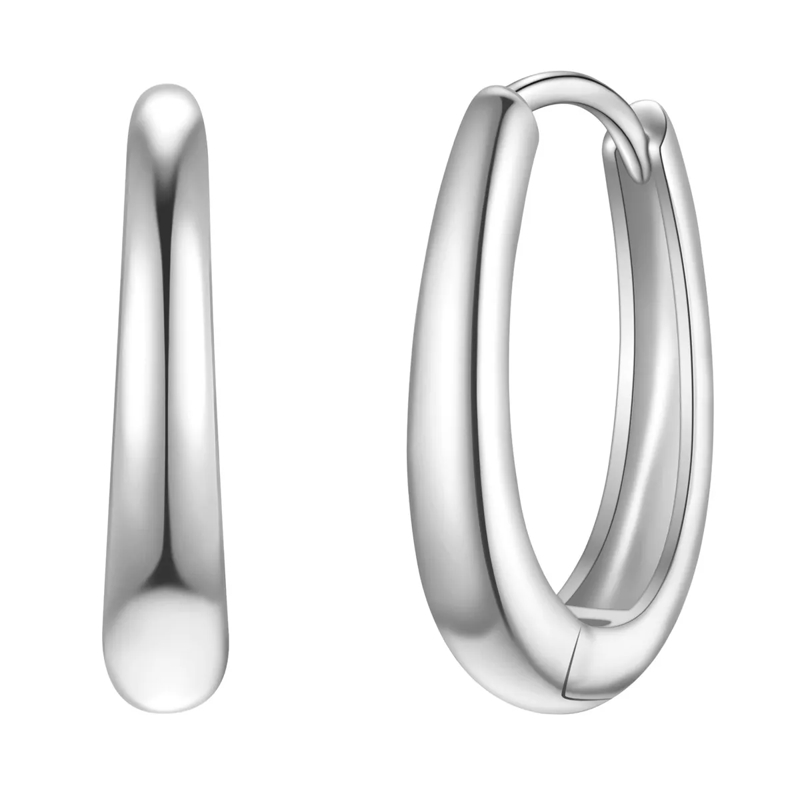 Glanzstücke München Ohrhänger Sterling Silber Creolen silber