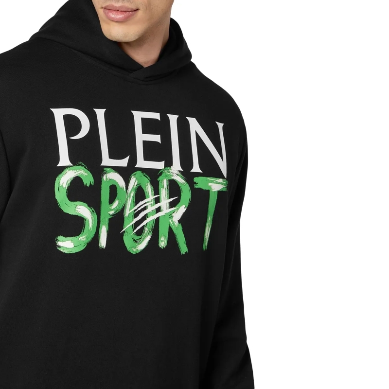 Plein Sport Top Hoodie schwarz(Image 5)