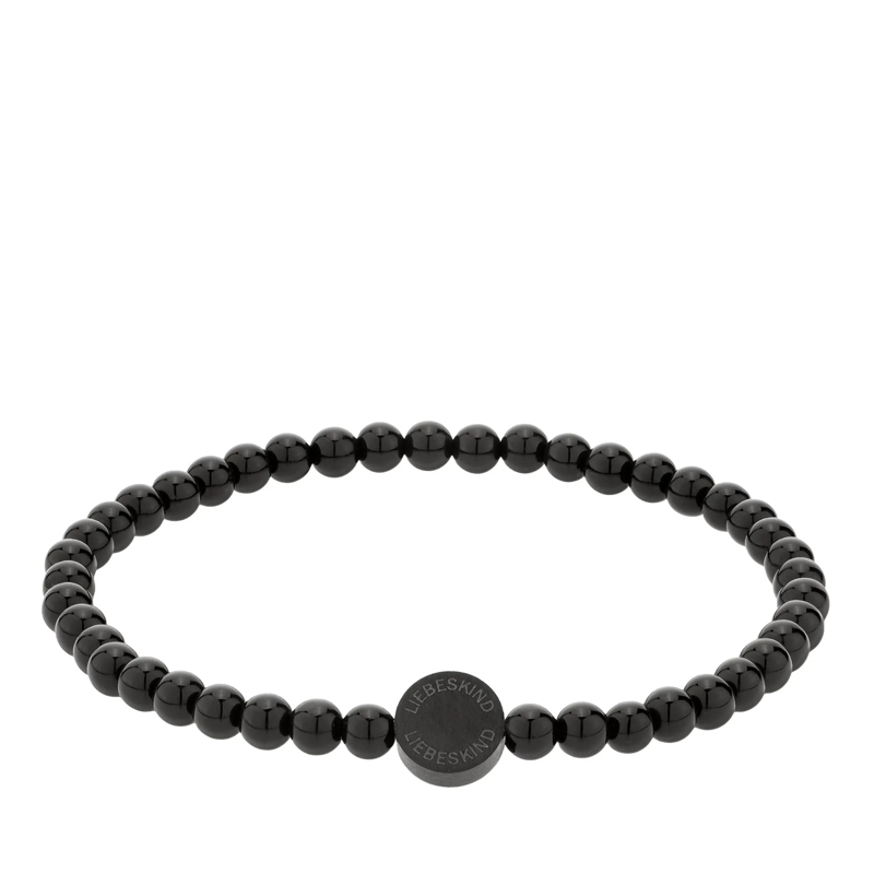 Liebeskind Berlin Armband Edelstahl New Beads schwarz