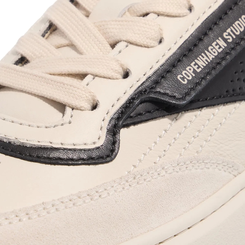 Copenhagen Low-Top-Sneaker CPH89 Leather Mix  Cream/Black(Image 5)