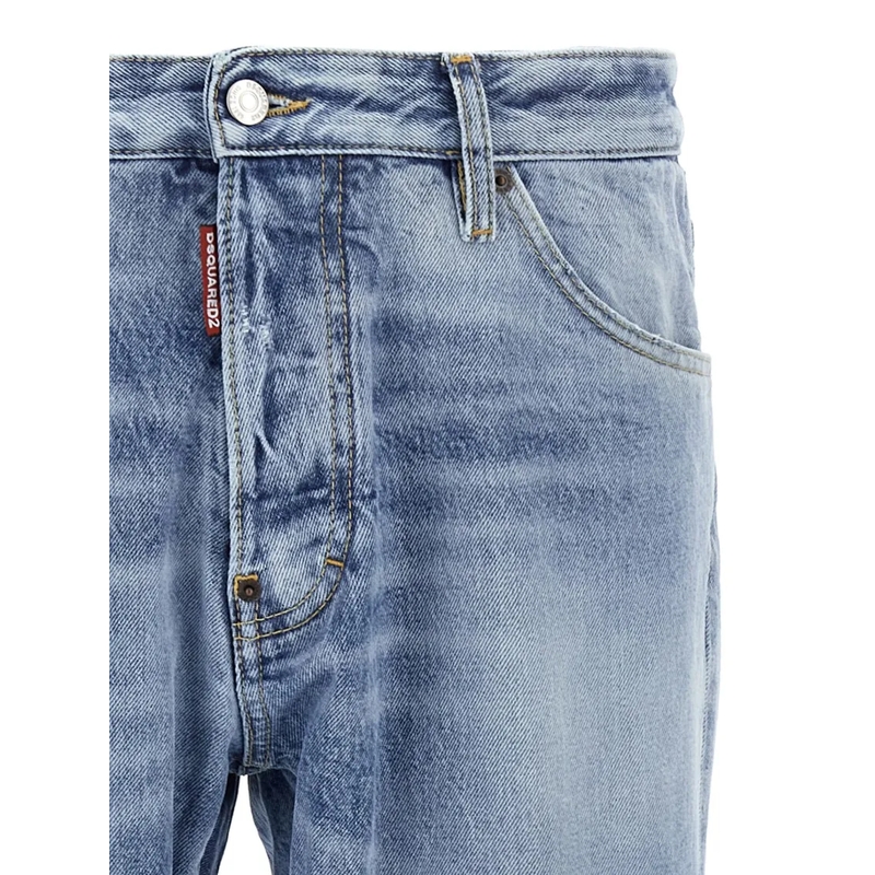 Dsquared2 Slim-Fit-Jeans Cool Guy' Jeans Hellblau(Image 4)