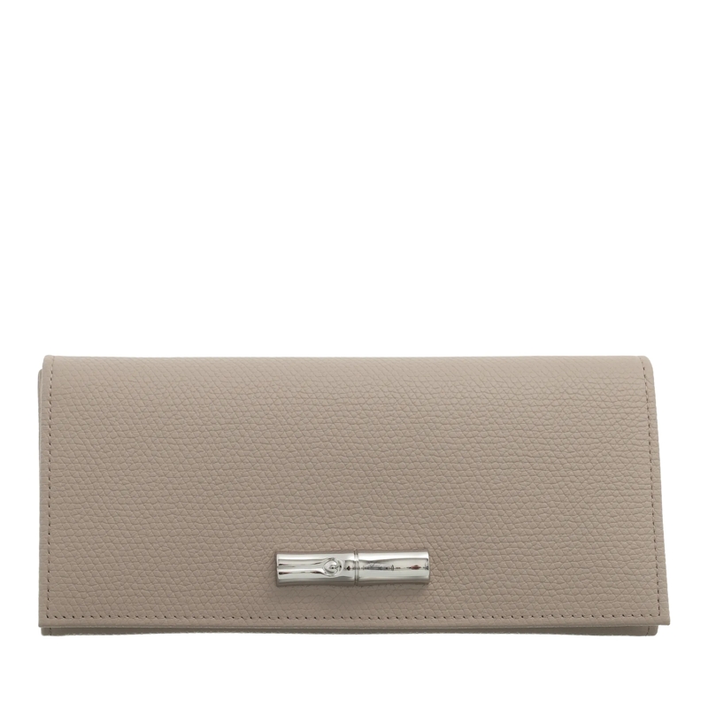Longchamp Bi-Fold-Portemonnaie Le Roseau Hellgrau