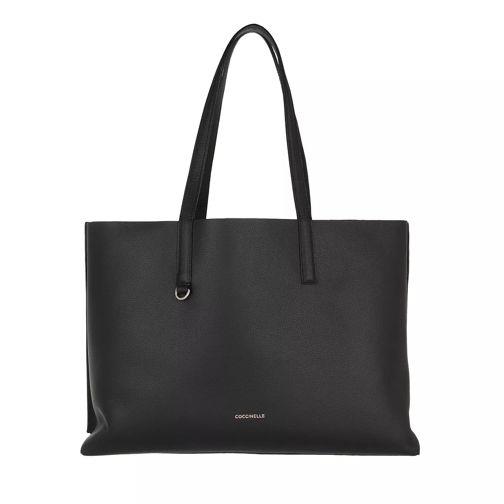 Coccinelle Martinee Shopper Noir/Ash Grey Shopping Bag
