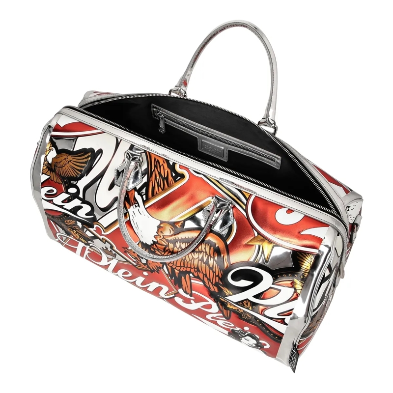 Philipp Plein Weekender Medium Reisetasche rot(Image 4)