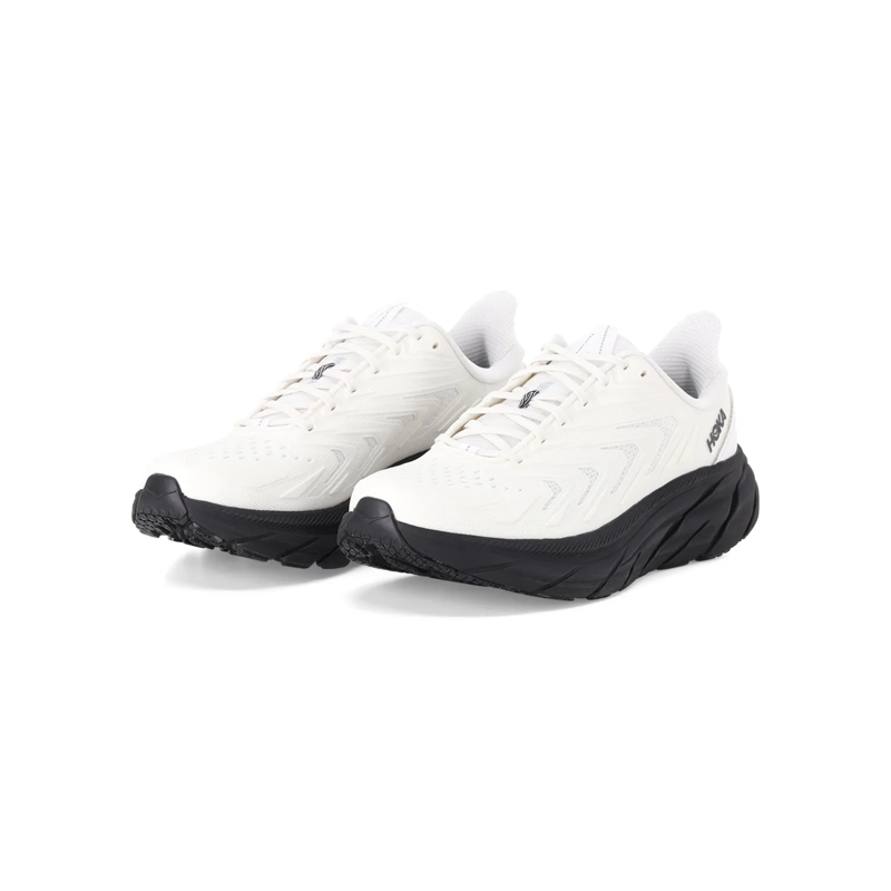 Hoka Chaussures à lacets Sneaker Clifton UTL weiß