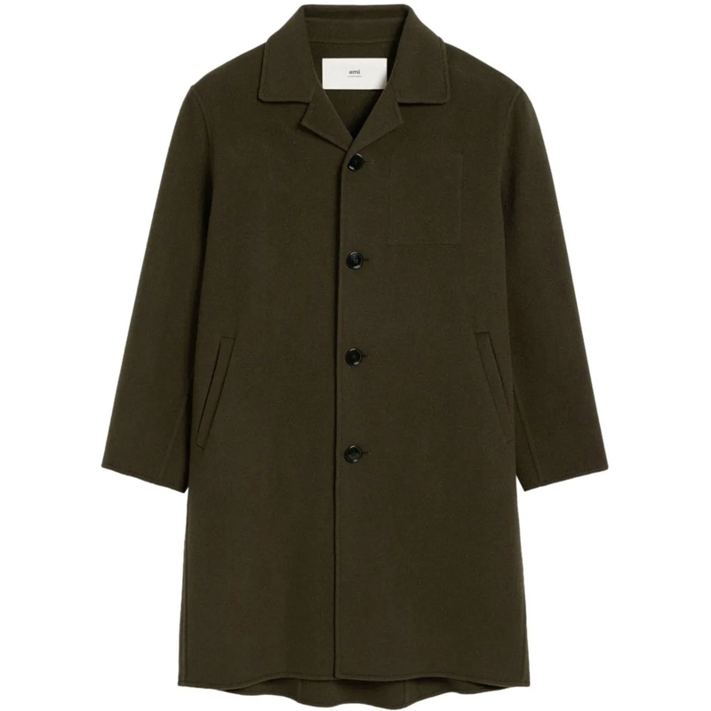 AMI Paris Daunenjacke Coats Dark Coffee braun