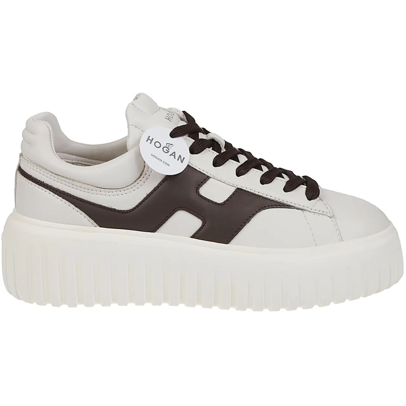 Hogan Low-Top-Sneaker H-stripes Sneakers White weiß