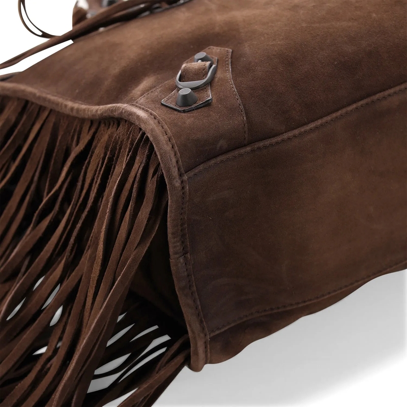 Balenciaga Tote Le City Shopper aus Leder braun(Image 4)