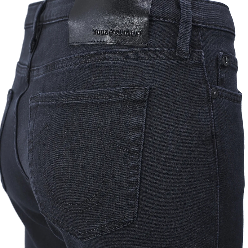 True Religion Jeans HALLE KICK FLARE schwarz(Image 5)