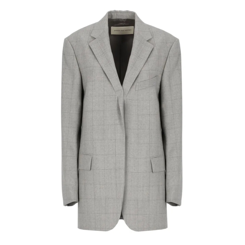 Dries Van Noten Blazer Blur Blazer Grey