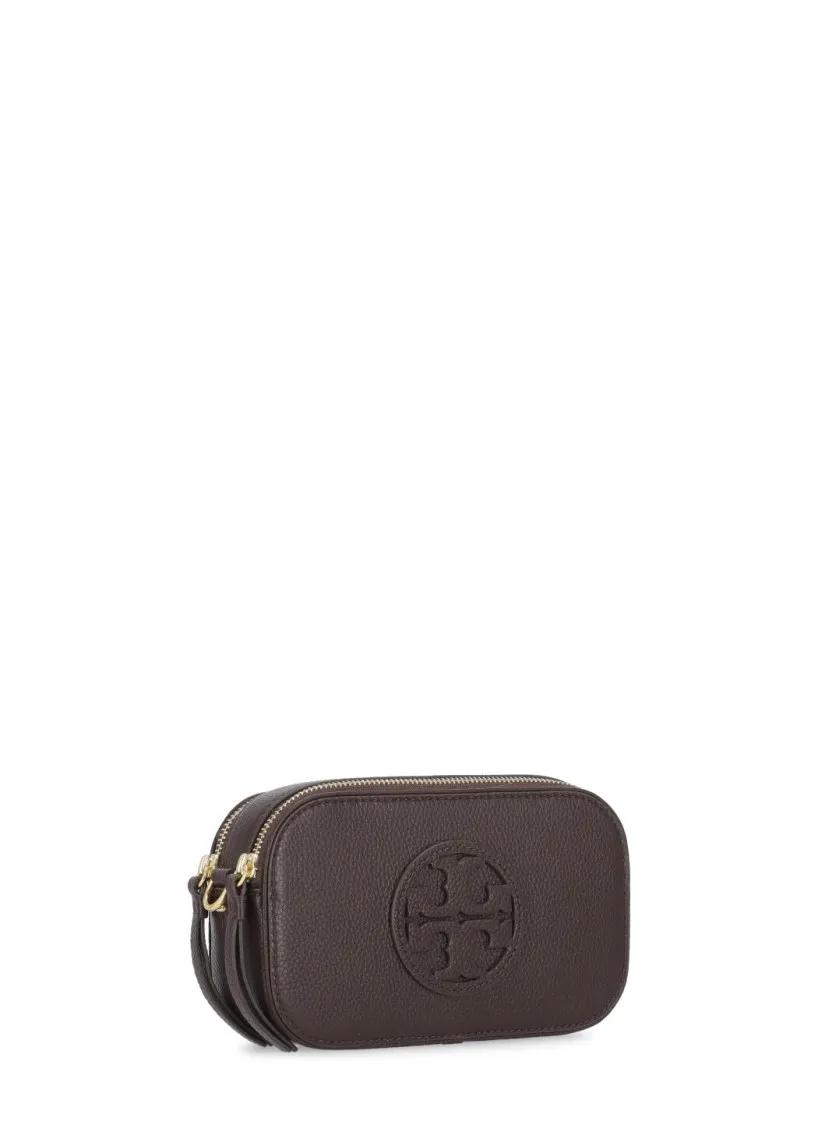 TORY BURCH Hobo bags Brown Leather "Miller" Shoulder Bag in bruin