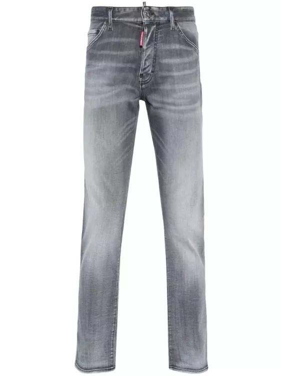 Dsquared2 - Cool Guy Distressed Skinny Denim Jeans - Größe 52 - gray