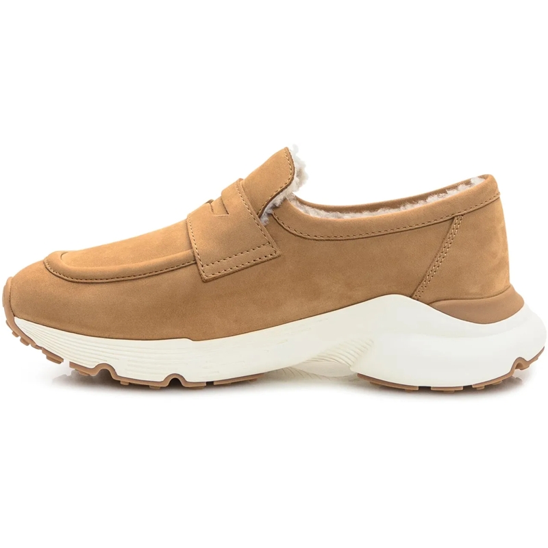 Tod's Loafer Tod's Mocassini Camel in Pelle Scamosciata beige(Image 4)