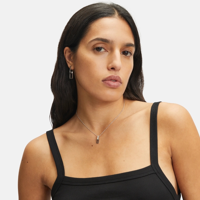 Liebeskind Berlin Ohrstecker Edelstahl The Mini Link silber(Image 6)