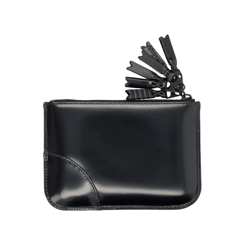 Comme des Garcons Geldbörse Zipper Medley Xsmall Zip Pouch Black