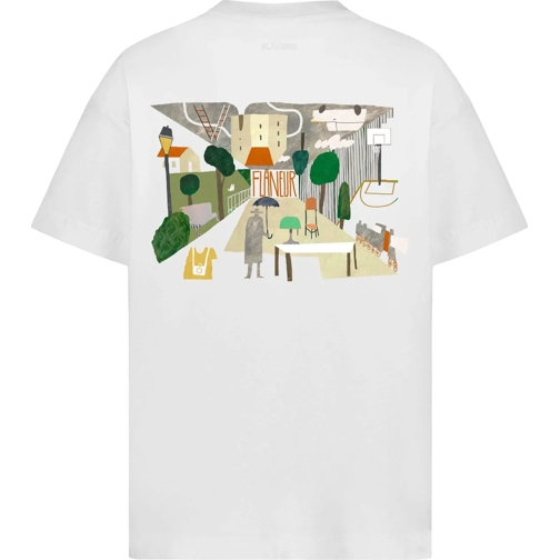 Flâneur T-Shirts Upside Down T-Shirt White weiß