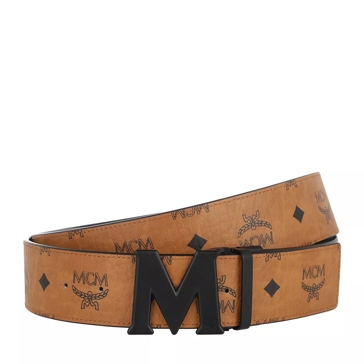 MCM Claus Reversible Belt Cognac | Waist Belt
