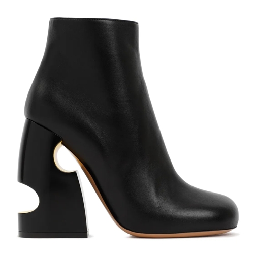 Off-White Laars Black Pop Bulky Nappa Ankle Boot Black