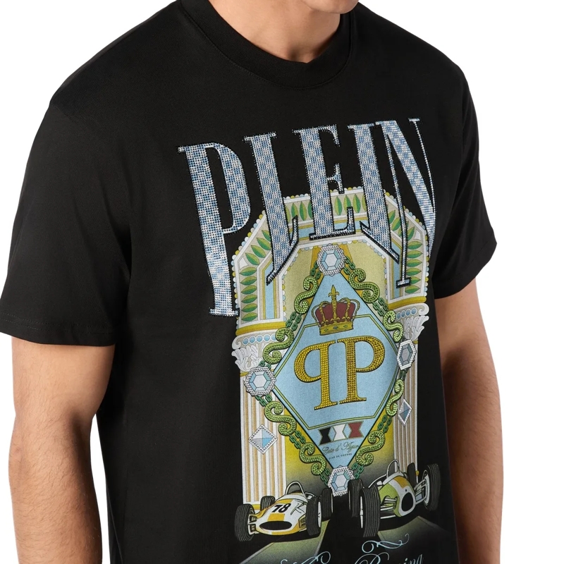 Philipp Plein T-Shirt T-Shirt Racing schwarz(Image 5)