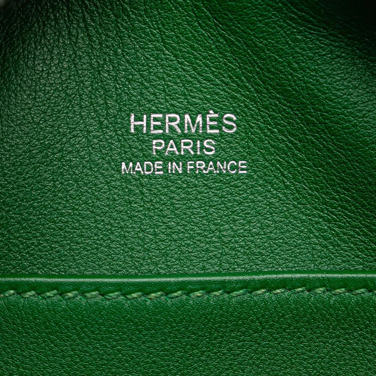 Thumbnail - Hermès Crossbody Bags - Swift Polochon 1925 30 - Gr. unisize - in Grün - für Damen