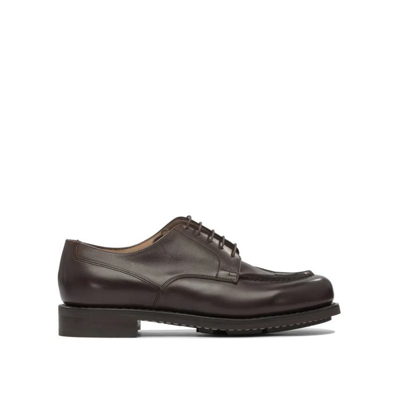 Paraboot Veterschoenen Brown Leather Brogue Shoes Brown