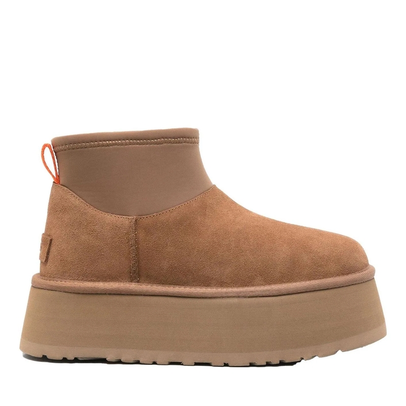 UGG Stiefel W Classic Mini Dipper Boots - Leather - Brown Brown(Image 6)