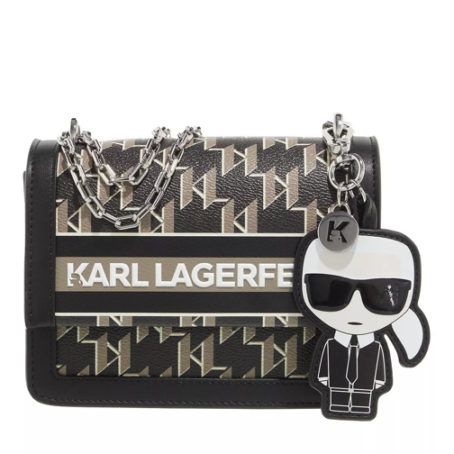 Karl Lagerfeld Ikonik Mono Crossbody Black Minitasche