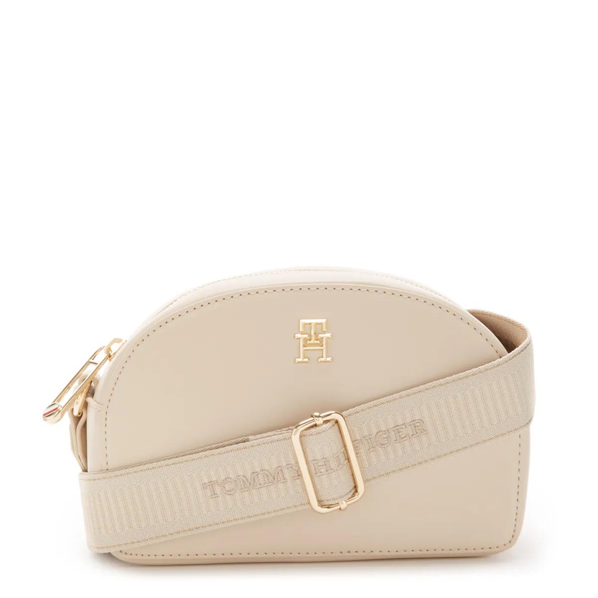 Tommy Hilfiger Crossbody Bags - Tommy Hilfiger Fresh Taupe Umhängetasche AW0AW1667 - Gr. unisize - in Beige - für Damen