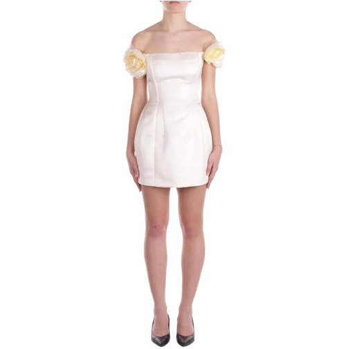 Elisabetta Franchi Robes midi Dresses Burro beige