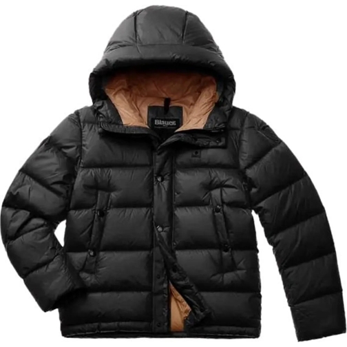 Blauer Daunenjacken Coats Black schwarz