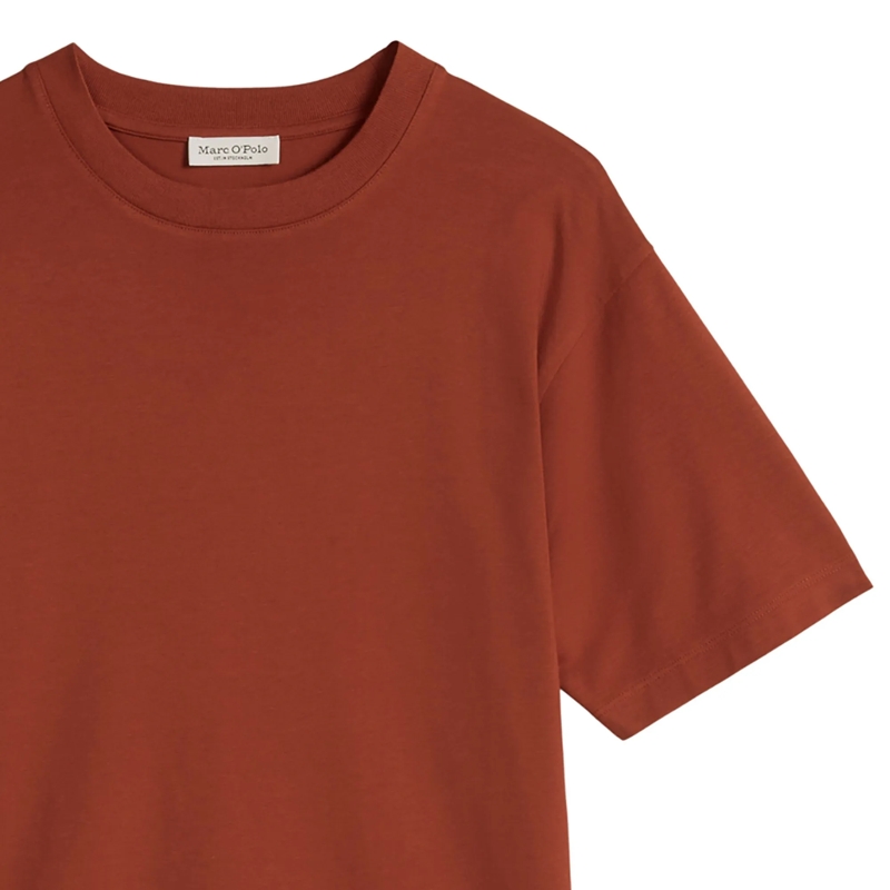Marc O´Polo Hemd T-Shirt relaxed 1er Pack rot(Image 2)
