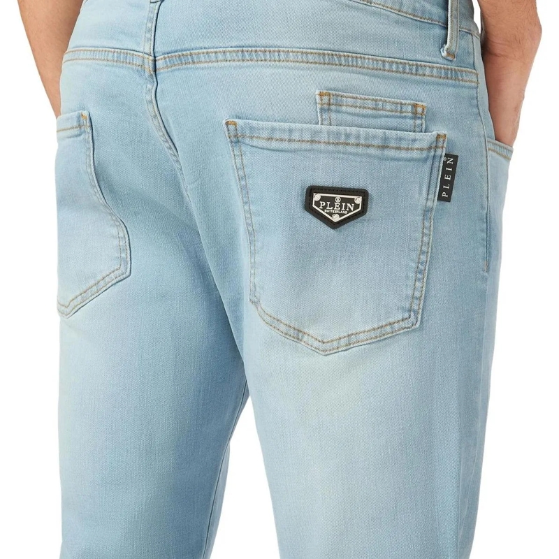 Philipp Plein Jeans Jeans Regular Fit hell-blau(Image 5)