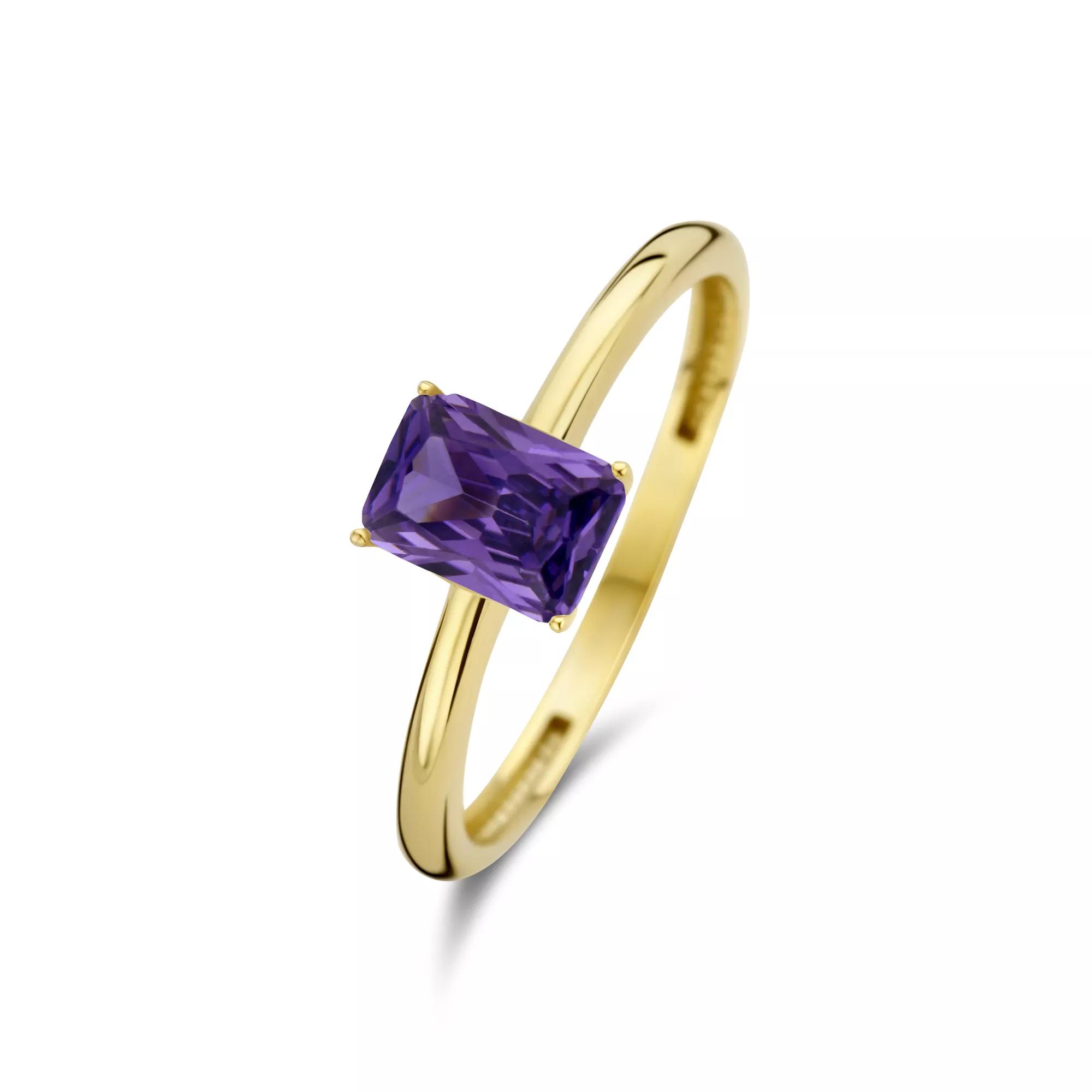 BELORO Ring - Beloro Jewels La Milano Colori damen Ring 375 Gold - Gr. 50 - in Gold - für Damen