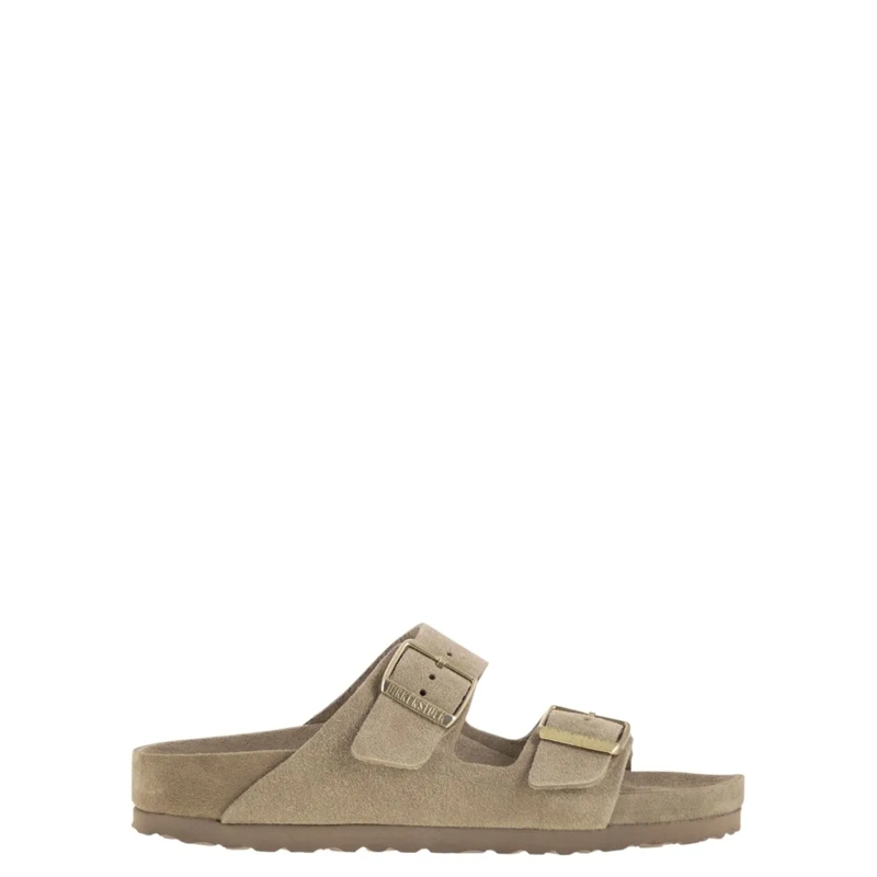 Birkenstock Sandalen Arizona Exquisite - Slipper With Double Buckle Green