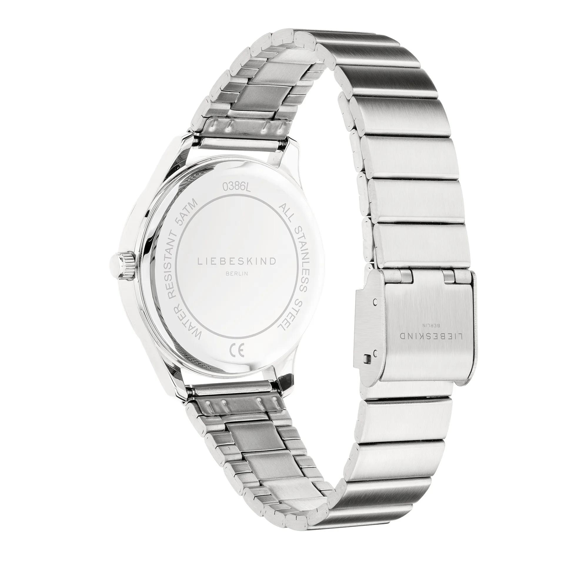 Thumbnail - Liebeskind Berlin Uhren - Edelstahl Armbanduhr - Gr. unisize - in Schwarz - für Damen