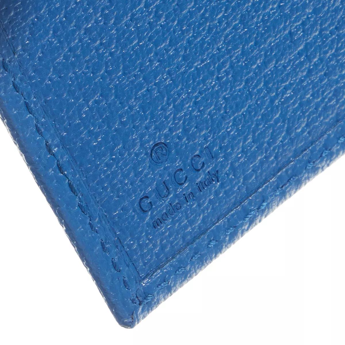Shop GUCCI Canvas Plain Leather Folding Wallet Logo Outlet by Smartlondon