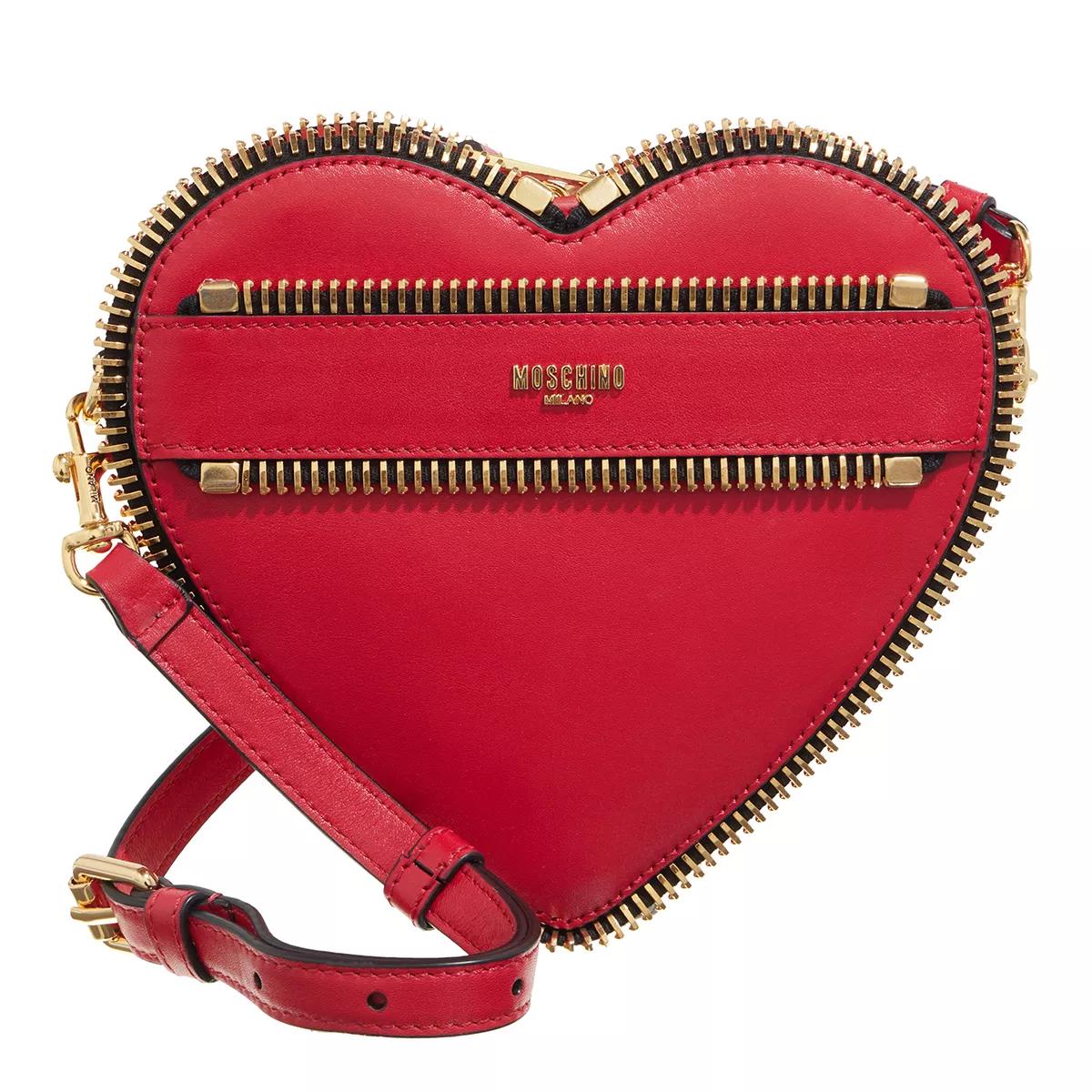 Moschino Crossbody Bags - Moschino Rider Bag - Gr. unisize - in Rot - für Damen