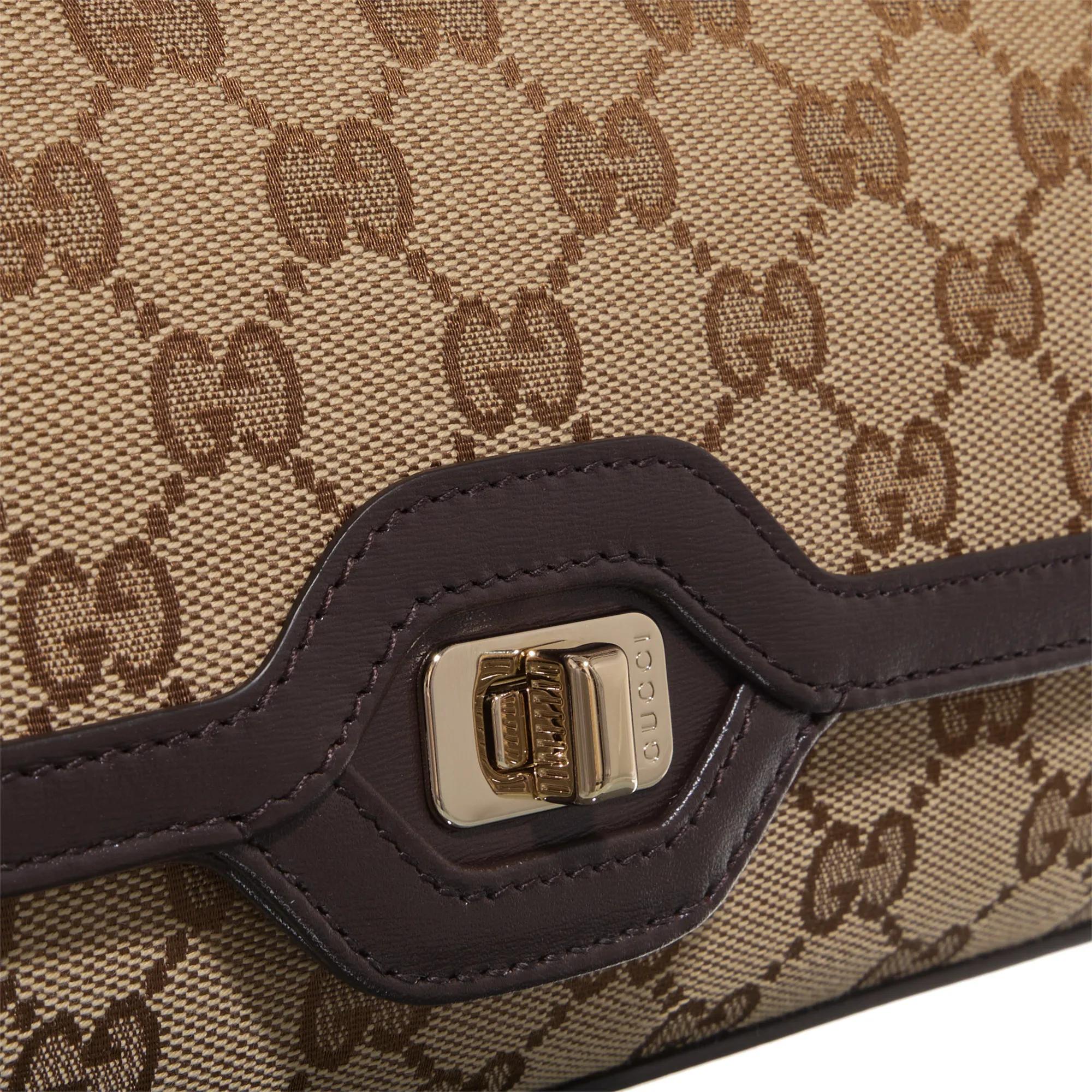 Gucci Crossbody bags Luce Small Shoulder Bag in bruin
