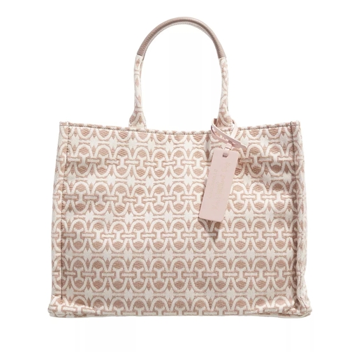 Coccinelle Never Without Bag Monogram Multi Nature Warm Taupe Fourre-tout