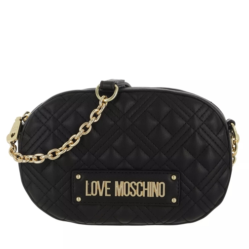 Love Moschino Borsa Quilted Nappa Pu   Nero Crossbody Bag