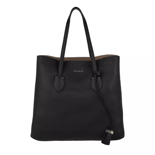 Coccinelle Celene Shoulder Bag Noir/Taupe Tote