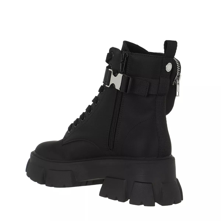 Steve Madden Tanker P Black Ankle Boot
