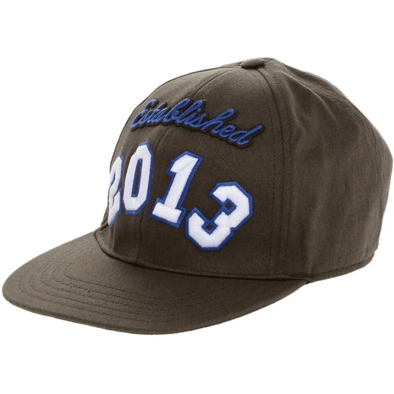 Off-White  Boxy Logo Baseball Cap braun