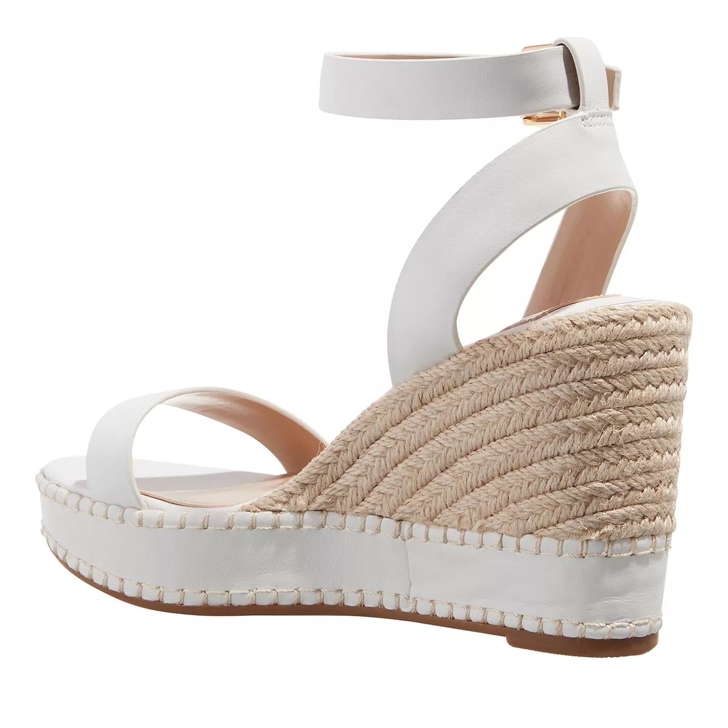 Women's white espadrille wedge hot sale shoes