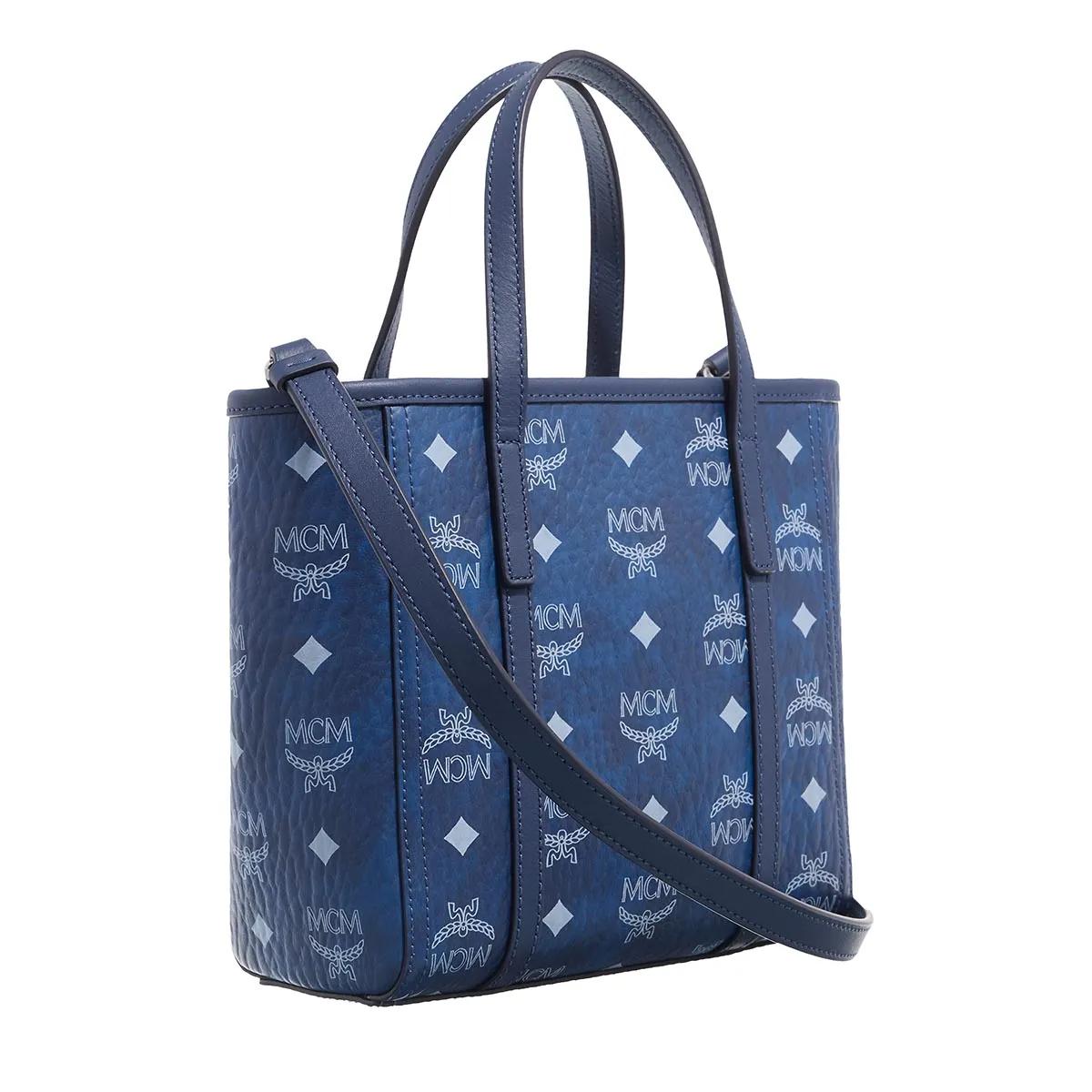MCM Shoppers Toni Shopper Mini in blauw