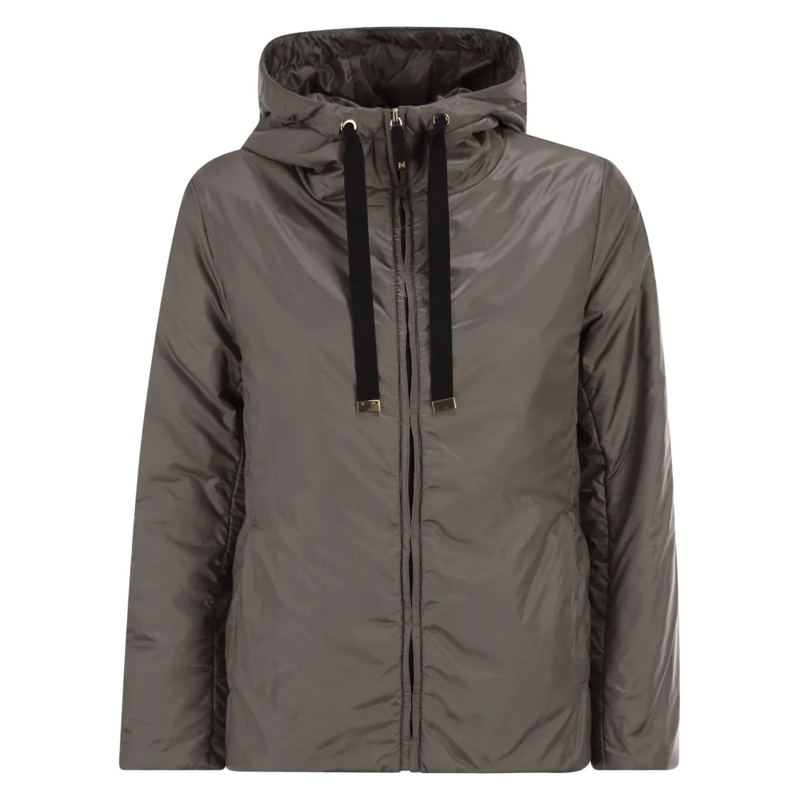 Max Mara  Greenh - Drip-Proof Canvas Travel Jacket Grey