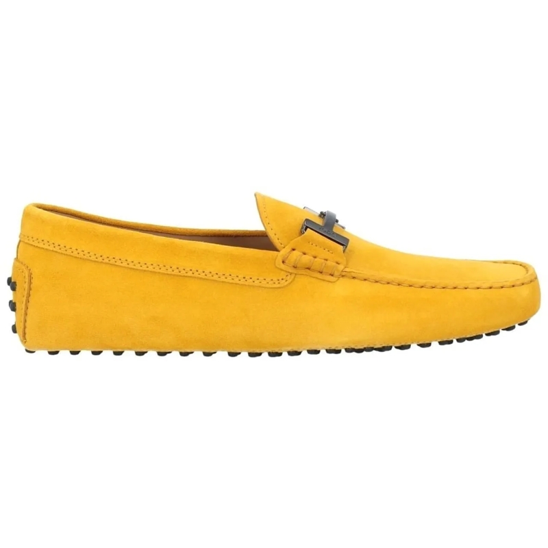 Tod's Sneaker basse Timeless Gommini Driving Shoes Loafers gelb
