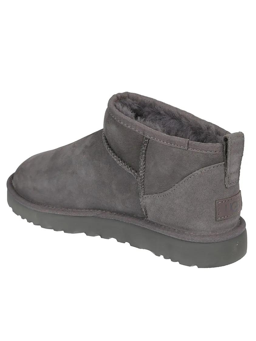 Thumbnail - UGG Stiefel - Grey Suede Ankle Boots With Padded Collar - Gr. 37 (EU) - in Grau - für Damen